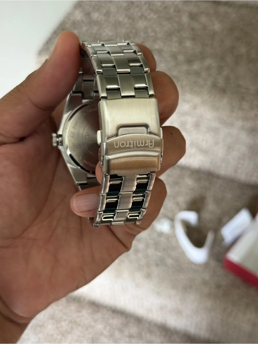 Armitron elegant stainless